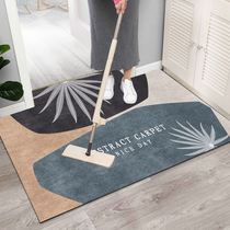 Door mat Indoor entrance mat Indoor entrance mat Door Nordic style doorway no-wash lazy person entrance carpet high-end cushion