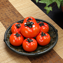 Color-changing tea pet ornaments small Persimmon gold creative boutique everything like tea play tea table tea insect pet tea set accessories