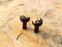 Guqin accessories promotion new product purple light sandalwood Taiji goose foot size standard seven-star Qin Jinzhen installed velvet buckle Universal