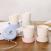 Folding Cup Portable Telescopic Travel Sports Cup Adjustable Outdoor Couple Supplies Travel Folding Cup