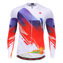 LB mens and womens bicycle riding clothes long sleeve jacket spring and summer autumn mountain bike quick dry breathable bicycle suit