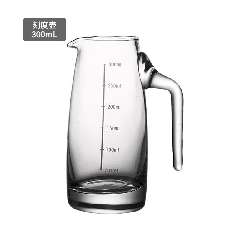 liquor dispenser with scale glass small wine cup set pouring pot measuring device red wine decanter household