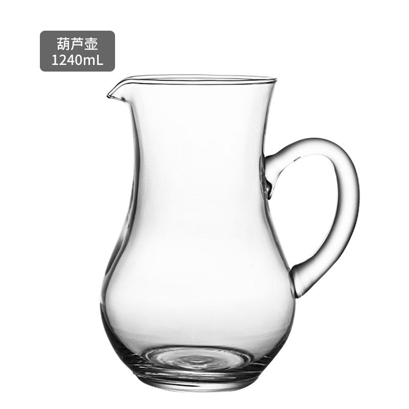 liquor dispenser with scale glass small wine cup set pouring pot measuring device red wine decanter household