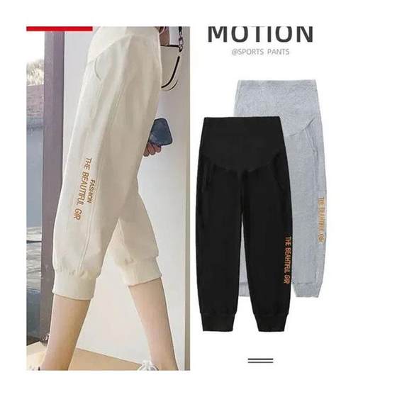 Maternity women's summer fashion wears large-size belly-support leggings for women's maternity women's pants spring and summer thin cotton cropped sports pants
Maternity women's summer fashion wears large-size belly-support leggings for women's maternity women's pants spring and summer thin cotton cropped sports pants