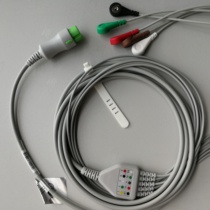 Compatible with Meirui IPM IMEC T5 T6 UMEC monitor ECG lead wire 5 guide buckle optional clip type