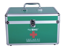 Home Medicine Box Factory Laboratory On-board Aluminum Alloy First Aid Kit With Medical Accessories