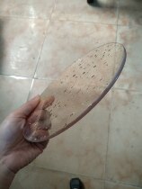 Special super high temperature and explosion-proof transparent titanium crystal panel for electric ceramic stove round square glass plate 10 pieces can be customized