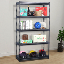 DM shelf shelf Black household warehouse balcony shelf Storage multi-layer iron shelf display rack storage rack