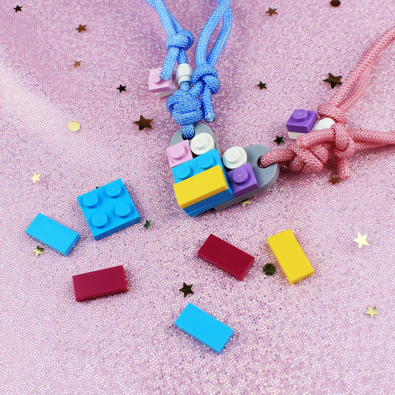 乐高手链好朋友系列积木手链情侣款一对爱心手环闺蜜手链女二人款