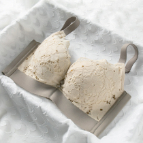 Adjustable underwear Womens small chest gathered sub-breast support anti-sagging bra correction high side ratio anti-external expansion bra