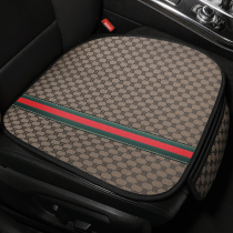 Goddess car cushion four seasons universal three-piece single sheet linen car seat cushion winter cute rear car cushion