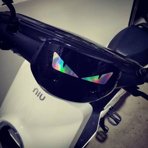전기 자동차 스티커 : Maverick N1M1 Little Turtle King Motorcycle 방수 맞춤 반사 귀여운 귀여운 괴물 표현 차 스티커 전기 자동차 스티커 : Maverick N1M1 Little Turtle King Motorcycle 방수 맞춤 반사 귀여운 귀여운 괴물 표현 차 스티커