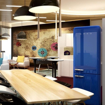 Italian SMEG SMEG FAB32 retro refrigerator multi-color biological fresh package tax