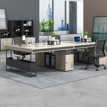 Office Chairs Combined Employee Screen Holder 4-person Hyundai Creative Four-6 station staff desk