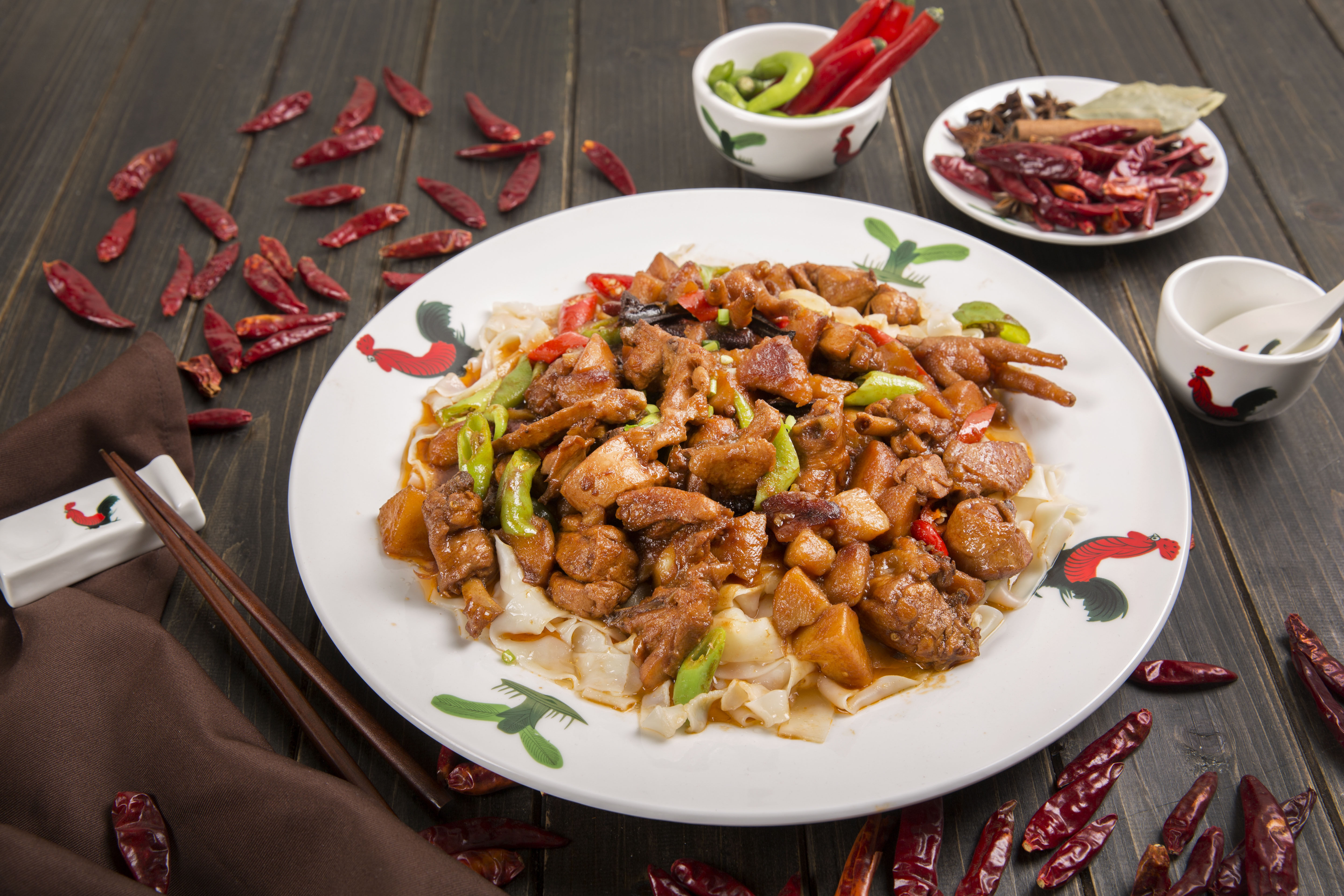 飘香大盘鸡无法拒绝的肉肉