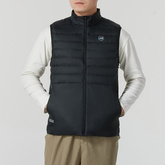 Skechers 공식 웹 사이트 다운 vest 남성 2025 New Sportswear Windproof 및 따뜻한 민소매면 의류 Skechers 공식 웹 사이트 다운 vest 남성 2025 New Sportswear Windproof 및 따뜻한 민소매면 의류