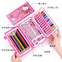 Children Painting kits for primary school children Composition Fine Arts paintbrush Water Lottery pens Colour pencil Pencil Gift Boxes