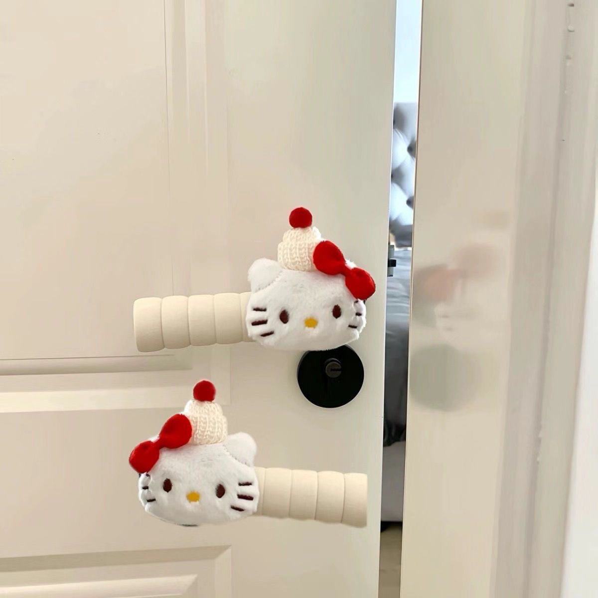 hellokitty門把套通用防撞防靜電護牆臥室門把保護套卡通可愛創意 - 淘集運代購|臺灣集運|淘寶商品代購|中國商品代購