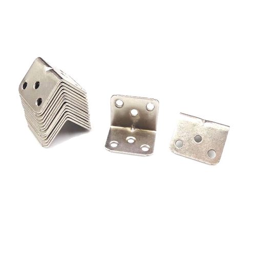 加厚高档铁角码90度直角角铁7字不锈钢支架置物万能角码角托包邮_7折