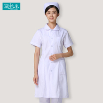 Nurse suit short-sleeved female summer thin white doll lead nuns in student hospital nurse's coat coat coat coat coat