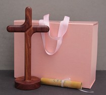 (All-in-one) Home Wedding Gifts Wedding Gifts Wedding Gifts Original Design Crafts Swing Pieces Red Sandalwood Crucifixion