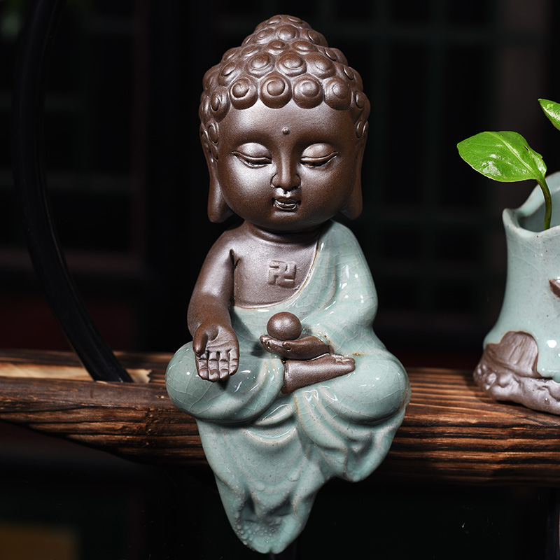 New Chinese style flower implement ceramic landscape water indoor home furnishing articles sitting room flowerpot flower other creative big container