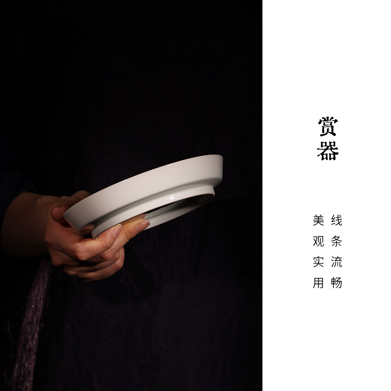 山下有窑小趣如常青花满芳枝壶承景德镇陶瓷手工功夫茶具茶盘茶配