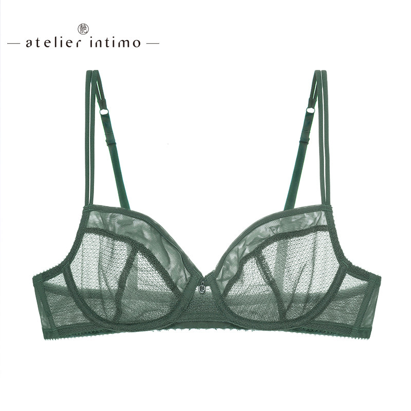 青色/atelierintimo尺寸衣 墨绿