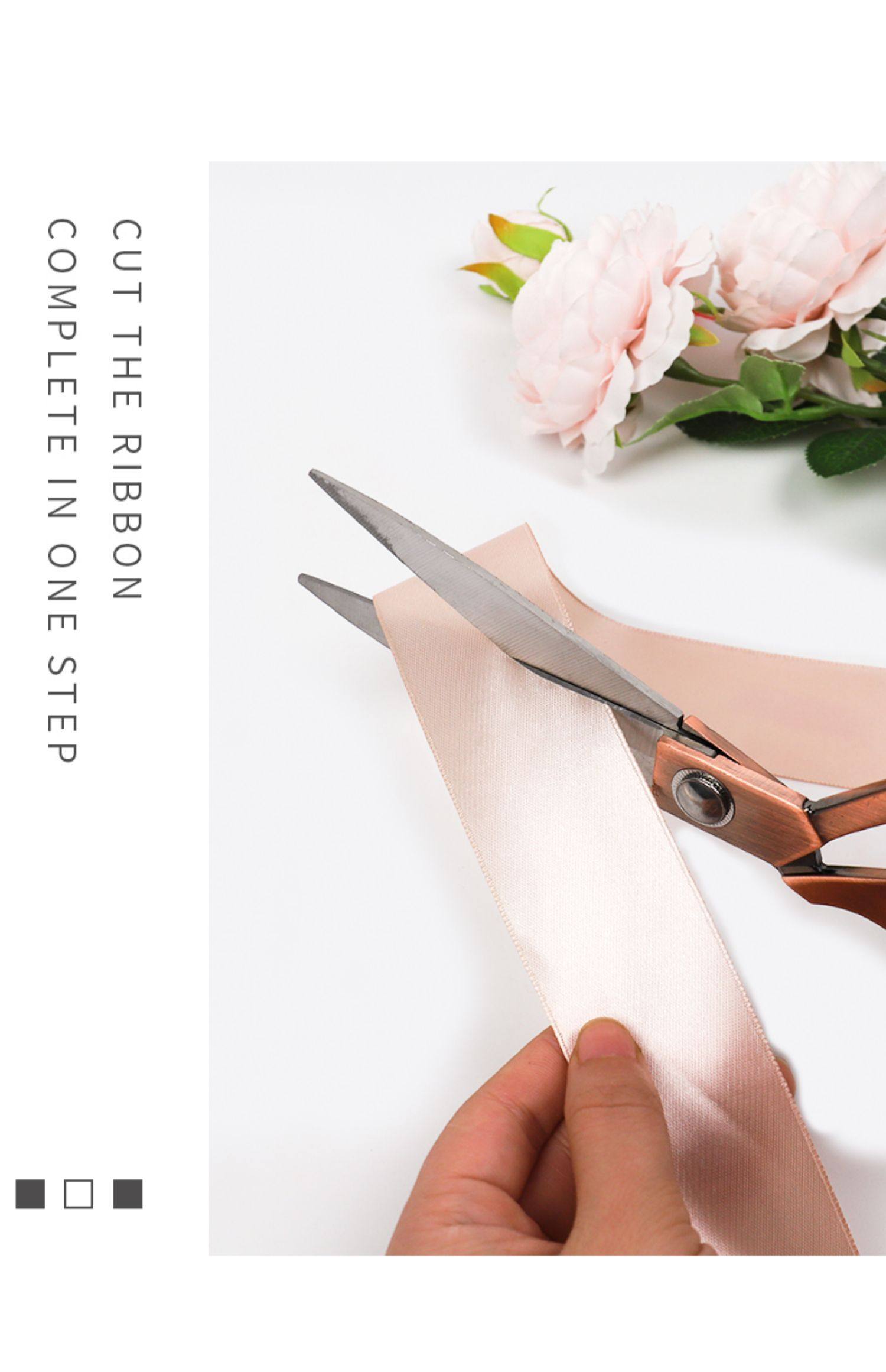 花艺师专用剪刀裁缝剪丝带裁纸剪花店鲜花剪修枝剪园林剪制作工具