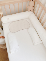 Love to baby good practical waffle newborn baby pressed Cassia baby sleeping back pillow can be removed and washed