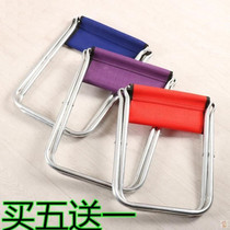 Pedicure pad foot climbing bracket small stool small footrest folding stool outdoor portable Super