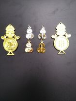 25*17MM Gourd PENDANT Year-old Gods Order pendant Year of the Rooster pendant Year of the Dog PENDANT Shangshang Daji PENDANT