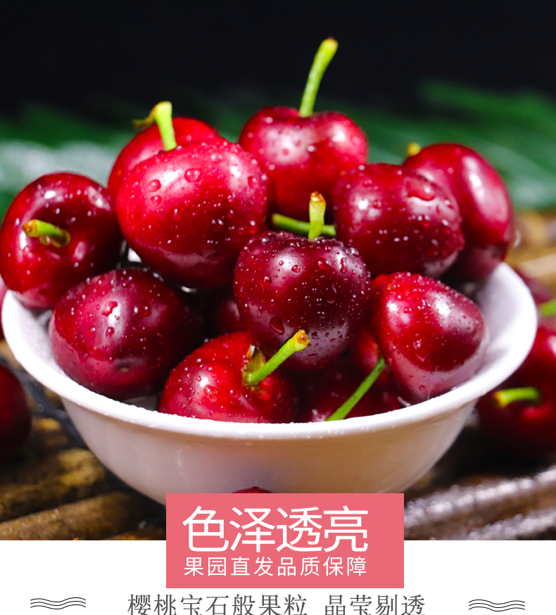 山东烟台大樱桃5斤车厘子新鲜水果