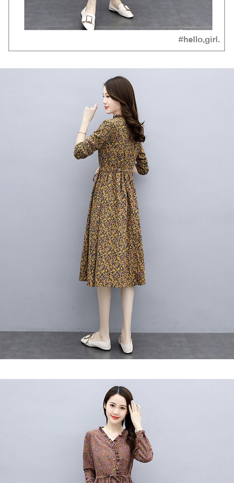 棉麻素订长袖连衣裙女2025新款春夏高端喜妈妈结婚广州十三行裙子