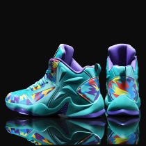 Spring mandarin duck men high help sneakers Air Force One Summer basketball sneakers submale wave shoes 100 lap aj mens shoes