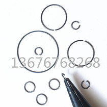 Cushion ring stop ring CO type Convent snap spring 0 8mm bearings for external order making profiled non-labeled stainless steel