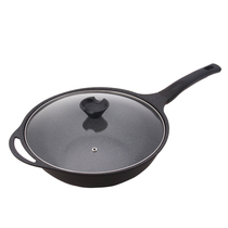 Hardware preferred Gusen non-stick wok Mandarin duck hot pot multi-function household healthy multi-function smoke-free wok