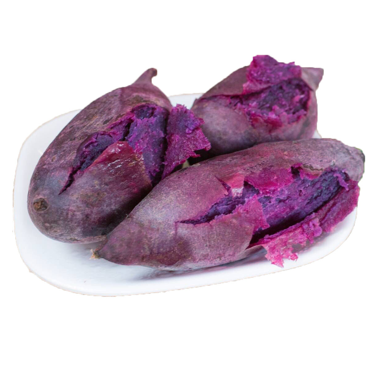 豫臻品 农家紫薯番薯红薯紫心 5斤
