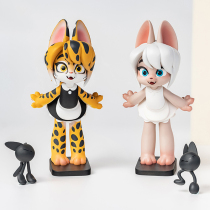 Maids cat blind box empo want to build things without second pontifes The swing of the cat ladys pure natural online red new girl