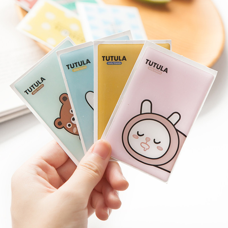 本小姐 清新可爱公交卡贴 创意学生饭卡银行卡贴 精美时尚果冻帖_7折