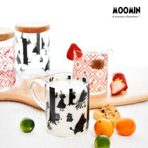 Moomin Moomin official heat-resistant glass mug Vintage literary Nordic Feng Shui cup imported from Japan