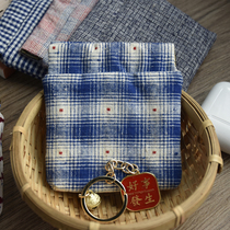 Portable headset bag Maple outside hand-made bag Wen Tao ear wire Bluetooth digital jewelry storage bag