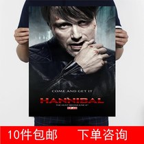 Hannibal Third Season 3 Max Mickelson kraft Poster Poster Decoration 1