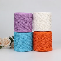 100G Raffia Yarn Kintting Paper Straw Yarn for Crocheting Ha