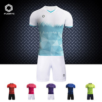 FUNRYO bee Rui football suit set diamond heartbeat team uniform Adult childrens mens football jersey