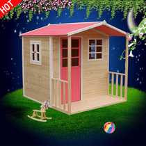 Wooden childrens wooden house outdoor tent educational large toy kindergarten House Tree House wooden childrens game room