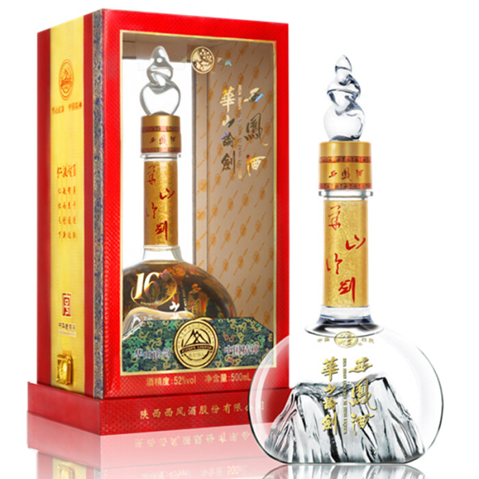 52西凤酒十六年陈酿整件6瓶500ml
