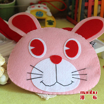 (Free Cut) Marvel unwoven cloth Material bag children parent-child activities Material handmade fabric DIY satchel