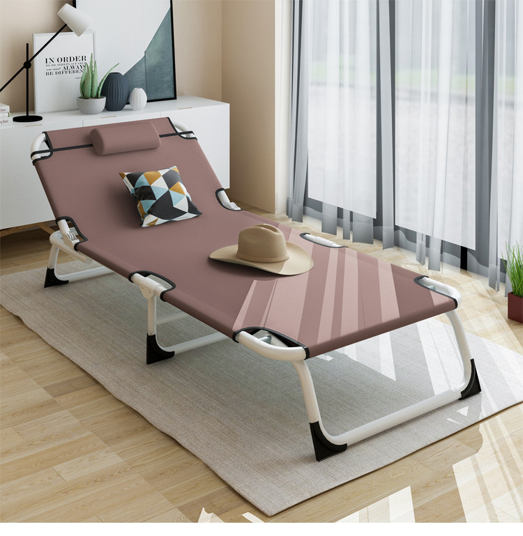 折叠床单人床午睡床办公室躺椅午休床简易陪护床行军床睡椅