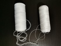 Elastic line one pull just off the sewing thread Ribbon Cord Silk Screen Flowers Bow Tie Twine Knot Thread Haircut DIY Accessories